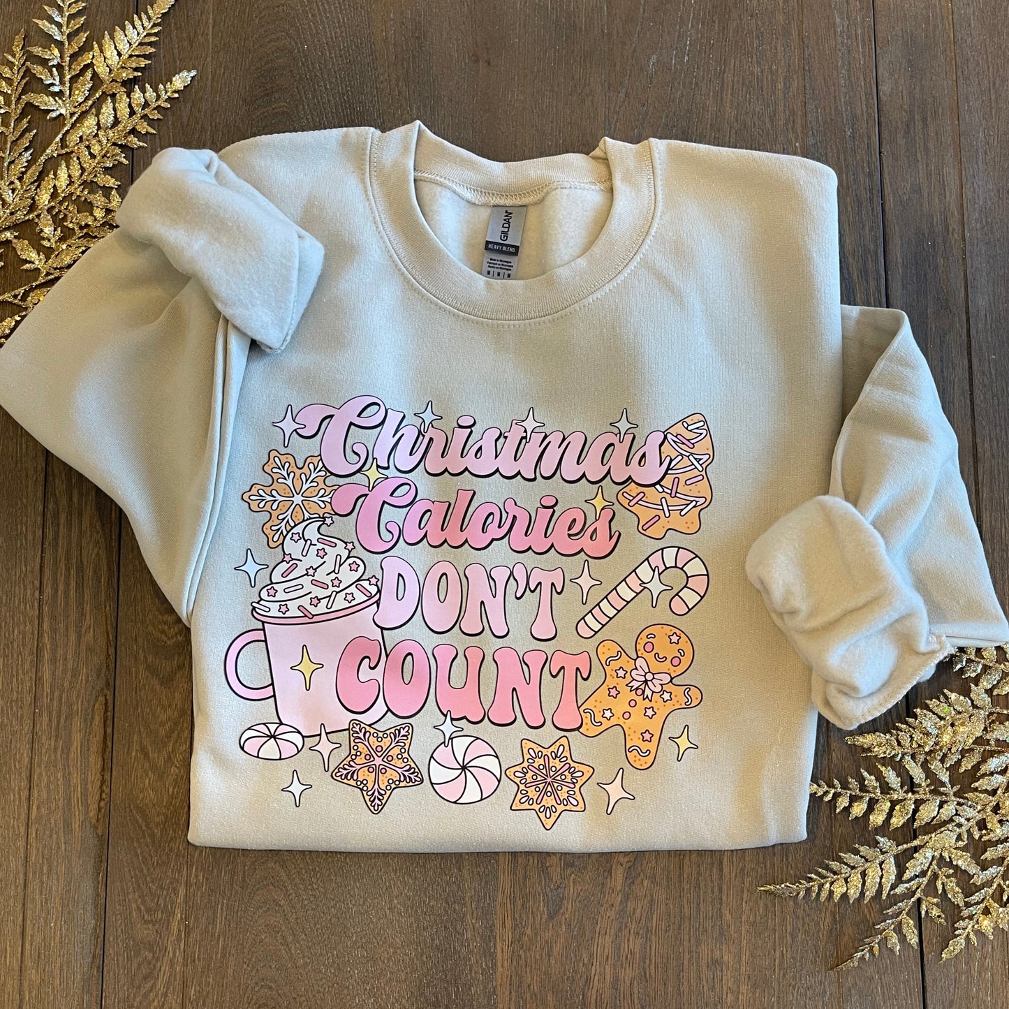 Christmas calories Sweatshirt